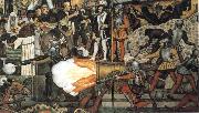 Diego Rivera From Great Conquest to 1930 painting